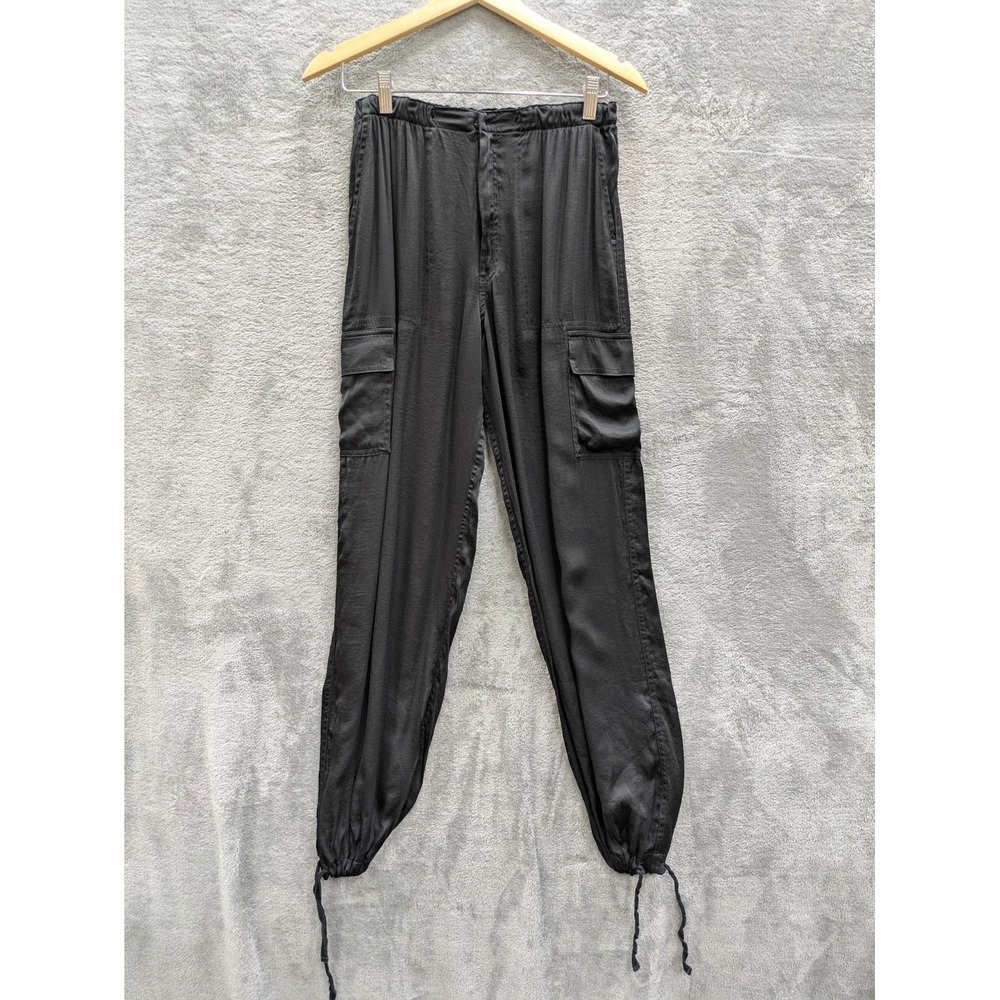 PINK VS Black Cargo Jogger Pants Womens XS